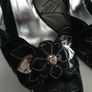 ACCADEMIA Italian leather patent wedges Sz 41 - Rrp 265 (New) Image 2