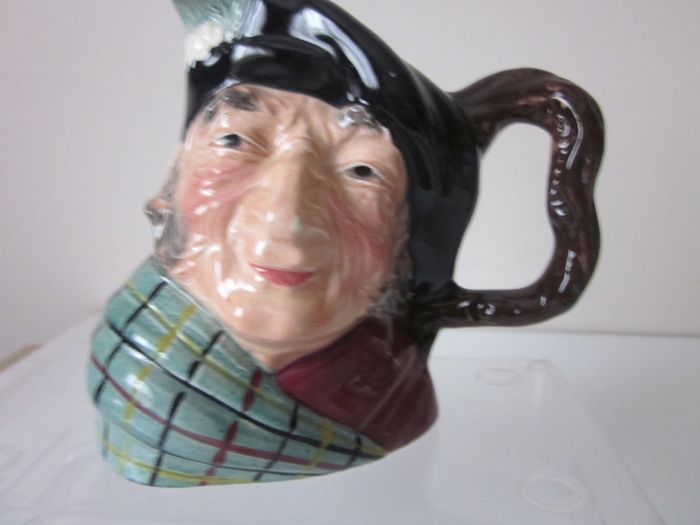 Kelsboro Ware England Hand Painted  Toby Jug Auld Mac
