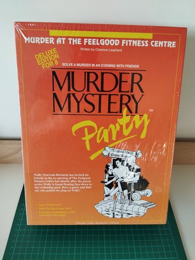 Murder Mystery Party  Murder at the Feelgood Fitness Centre (Sealed)