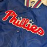 Vintage Majestic Philadelphia Phillies Satin Varsity Jacket Image 2