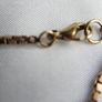 Vintage 9ct 375 YELLOW GOLD BOX CHAIN 16,7" necklace  links spring ring clasp 7,3g Image 8