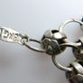 Vintage 18K Gold Plated Silver Color Beaded Ball Necklace V style Image 4