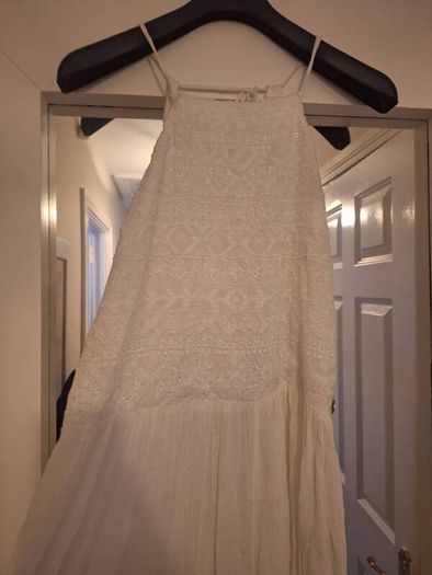 Fabulous white Superdry jumpsuit