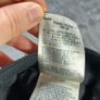 WRANGLER Larston Black Denim Mens Straight Jeans W36 L32 Image 8