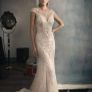 Jasmine Beaded ivory wedding dress size 14 Image 2