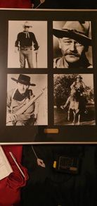 John Wayne Metal Framed Picture
