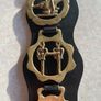 Vintage Collectable Horse Brass leather strap Image 5