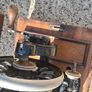 Victorian German Hand Crank Sewing Machine with Original Case Image 10