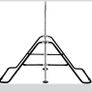Gymnastics Bars with TPE Mat, Horizontal Bar Expandable Gymnastics Kids Bar Folding Bar Junior Training Bar Multifunction Gym Training Equipment Home Training Adjustable Height Kip Bar Image 7