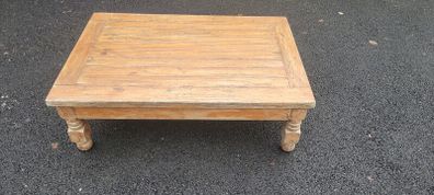 Oak wood coffee table