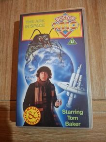 Doctor Who VHS Ark in Space in very good condition