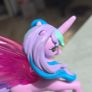 Large 5 inch Princess Celestia Moulded Vinyl Figure MLP G4 My Little Pony 2010 Image 4