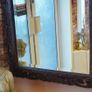 Antique French Carved Oak Wall Mirror Image 3