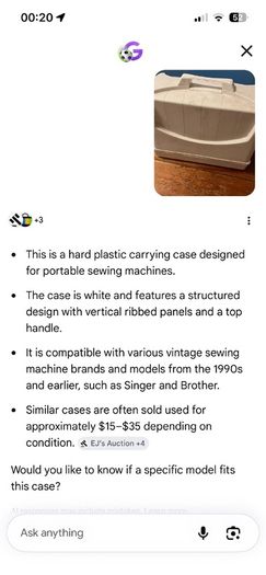 Sewing machine Carry case & cover