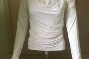Cream top with lace