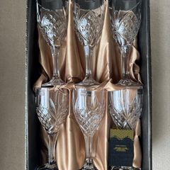Killarney Crystal Glasses Set of 6