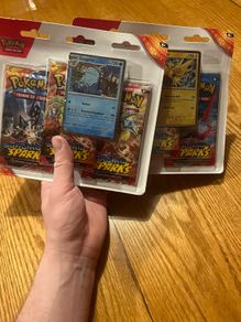 Surging Sparks 3 pack Blister