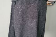 off shoulder sequin jumper