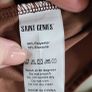 SAINT GENIES brown velour side slit dress Sz 12UK - Bnwt Image 6