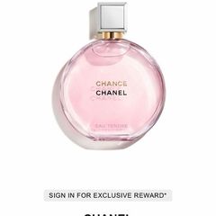 CHANEL Chance Eau Tendre 100ml parfum for her