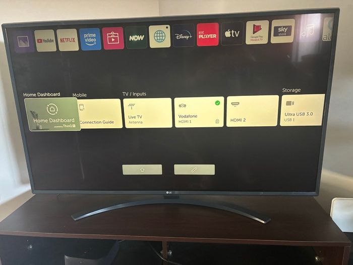 LG 4K Smart TV + Soundbar