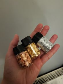 Foil for crafting - silver, gold and copper color