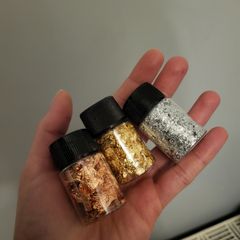 Foil for crafting - silver, gold and copper color