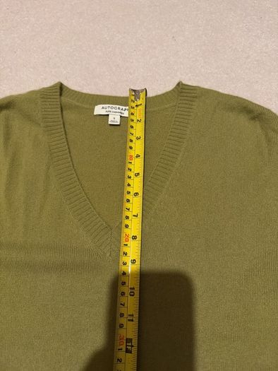 Autograph cashmere jumper leaf green Size Small