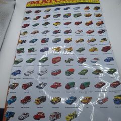 Retro 1969 Matchbox Catalog Tin Sign