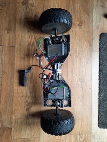 Hoverboard cart thingy