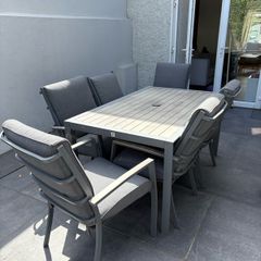 Outdoor table and chairs