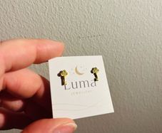 Miniature Magic Key Earrings NEW