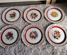 Old Foley 6x vintage plates