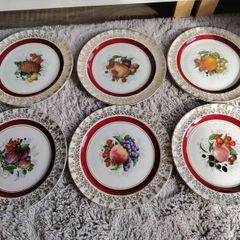 Old Foley 6x vintage plates