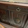 Antique marble top side board Image 2