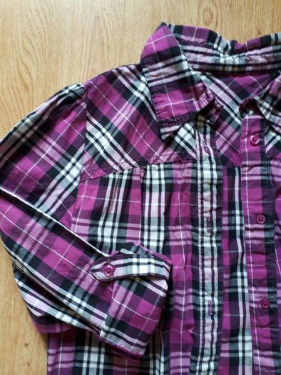 Long Checked Shirt.  Age 11-12