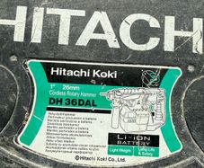 hitachi 36v cordless sds
