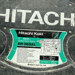 hitachi 36v cordless sds