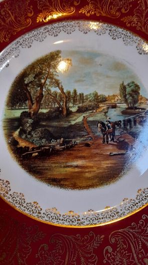 Solian Ware Sampsons  potters plate