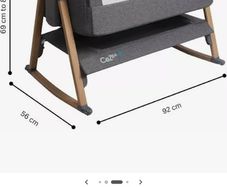 Tutti bambini cozee air bedside bed