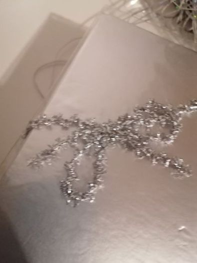 New - Silver Gift box