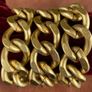NWOT JUICY COUTURE Super Funky Matt Gold-Tone Chunky 3 Tier Chain Bracelet - 75% Discount Image 4