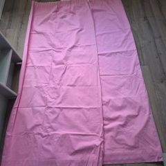 pink blackout curtains