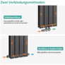 Milano Alpha - Black Horizontal Single Flat Panel Designer Radiator 900mm x 300mm Image 3