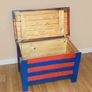 Large Wooden Storage Box / Blanket Chest | Very Good Condition Image 3