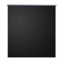 Roller Blind Blackout 120 x 230 cm Black Image 2