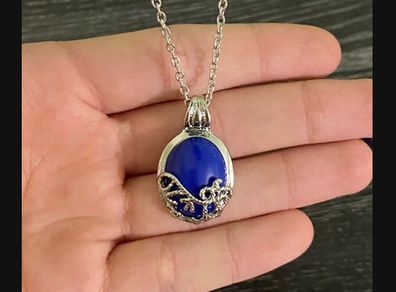 Blue Stone Elena's Necklace from Vampire Diaries