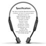 Real Bone Conduction Headphones Bluetooth Wireless Earphones Waterproof Sports Headset with Mic for Workouts Running Driving Image 9