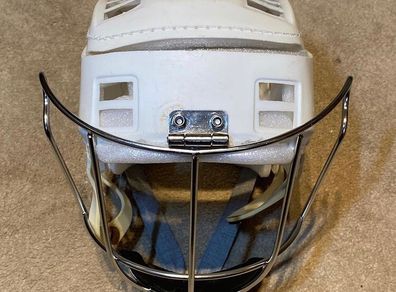 Cooper Hurling Helmet Oldstyle White
