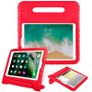 For iPad 10.2 7th Gen 2019 Case Kids Shockproof Cover Soft EVA Foam Handle Stand New Red - FHT23IPTK1 Image 2